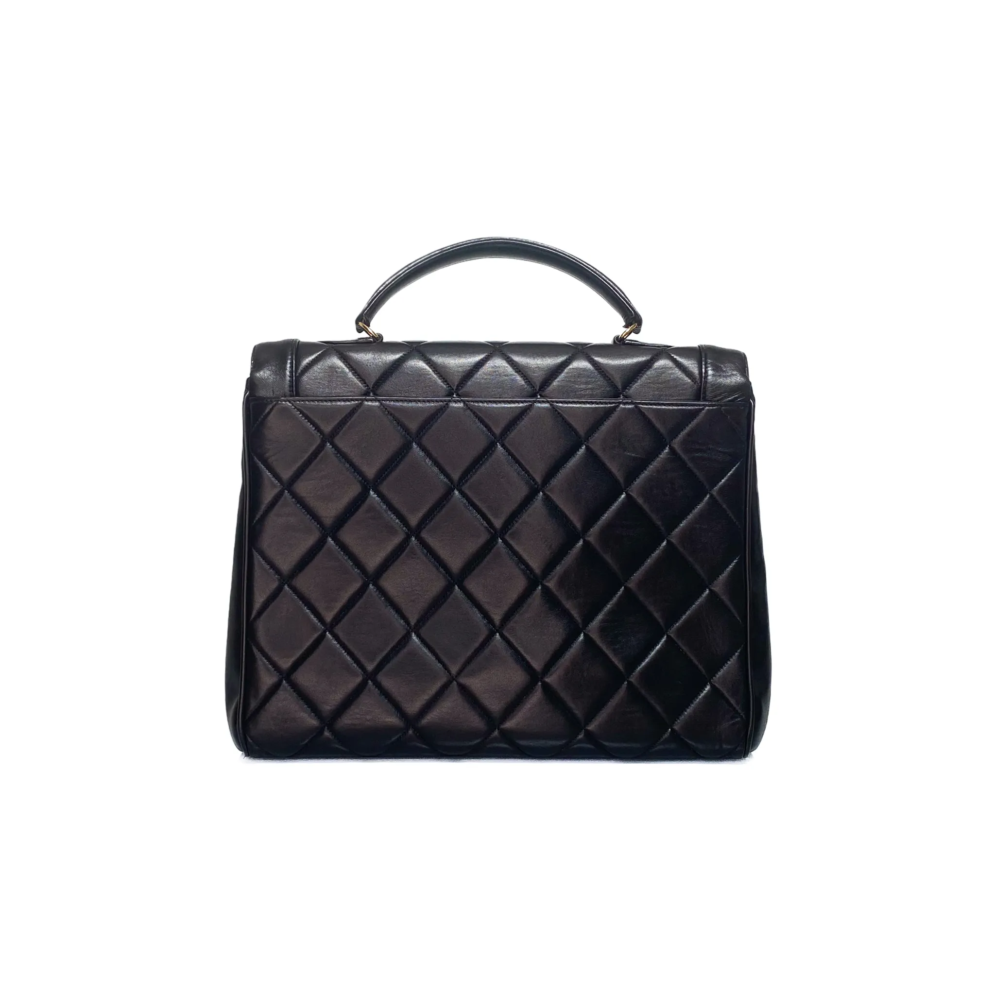 Vintage Chanel Top Handle Small Briefcase