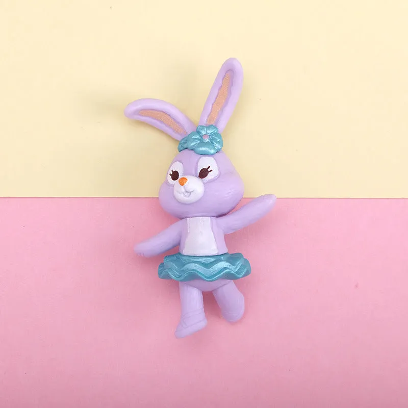 Wholesale cartoon keychain pendant DIY handmade JDC-KC-QMou006